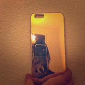 Clear/reflective/iridescent iPhone 6/6s PLUS case
